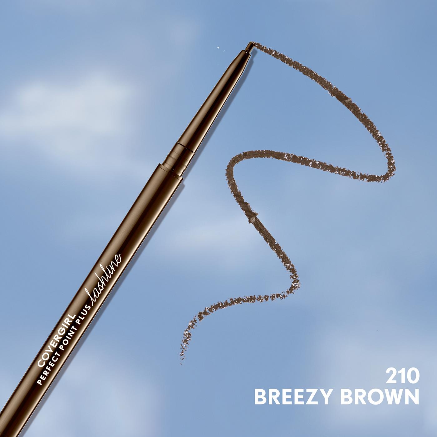 Covergirl Perfect Point Plus Lashline Waterproof Micro Eye Pencil - Breezy Brown; image 5 of 8