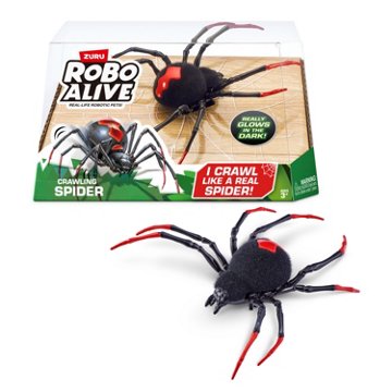 Zuru Robo Alive Glow in the Dark Robotic Crawling Spider