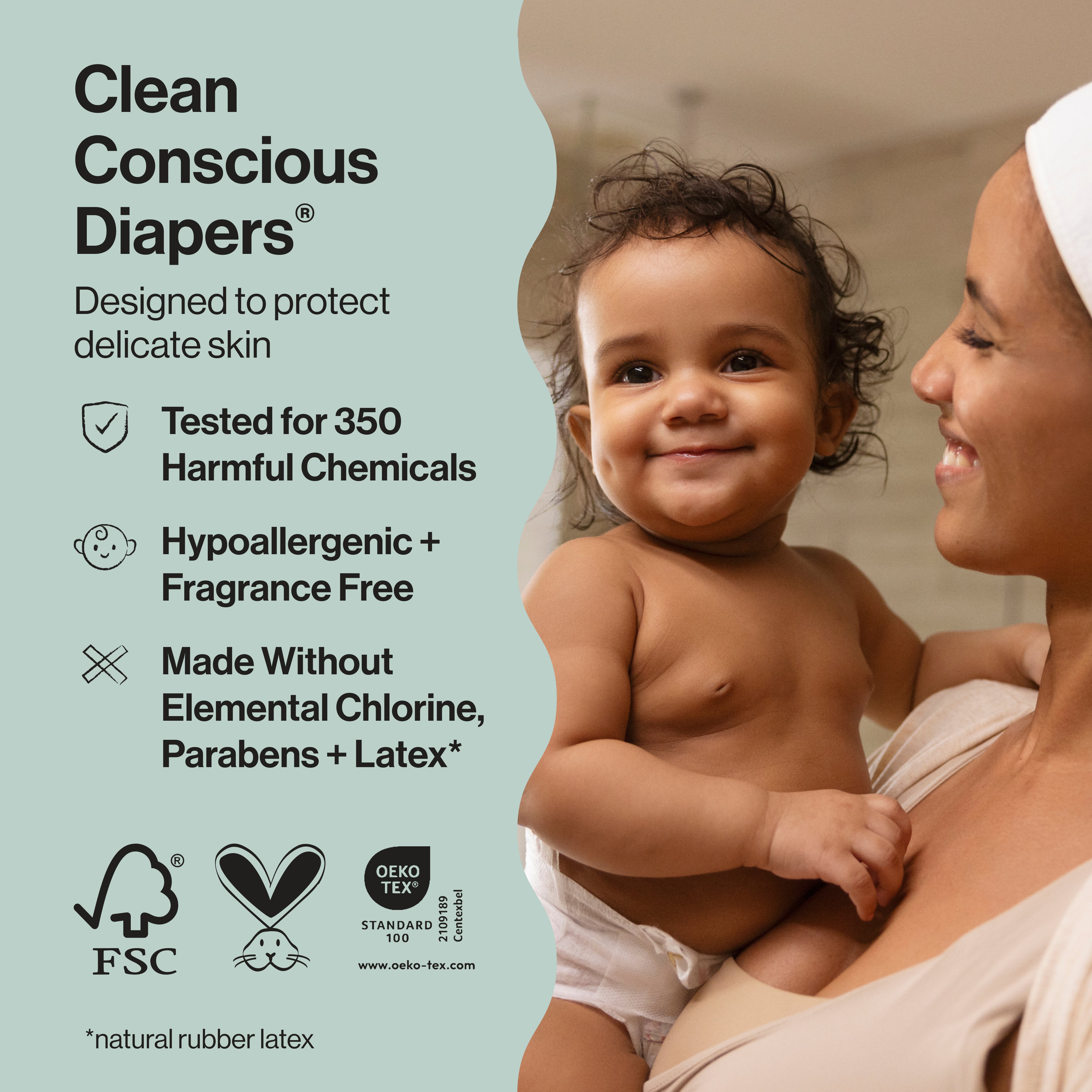 The Honest Company Clean Conscious Diapers Jumbo Pack - Size 4 
