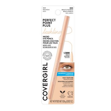 Covergirl Perfect Point Plus Lashline Waterproof Micro Eye Pencil - Bright-Eyed Beige