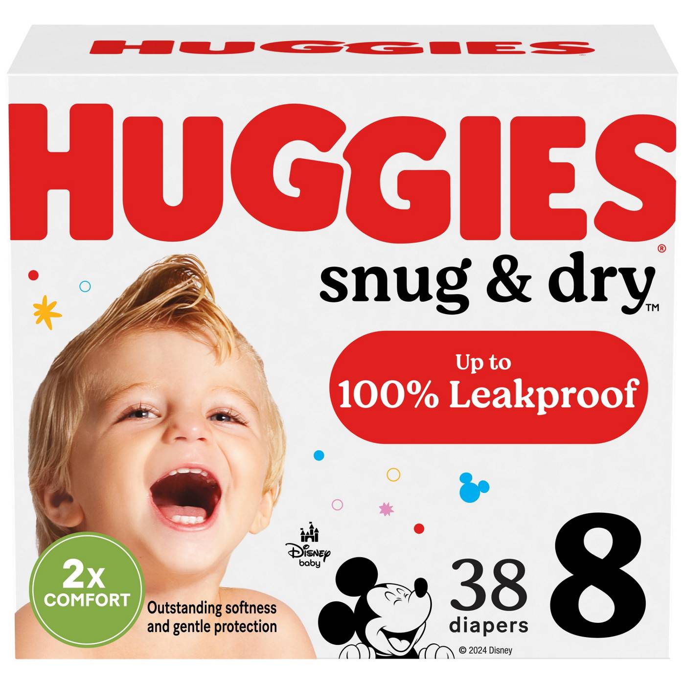 Huggies Snug & Dry Baby Diapers - Size 8; image 1 of 9