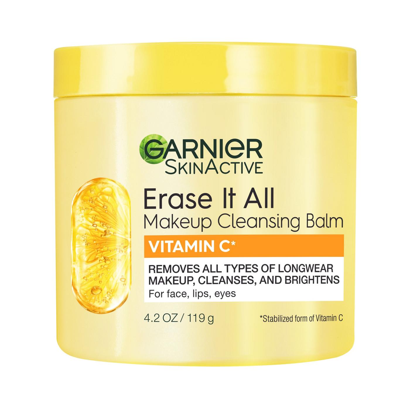 Garnier Skin Active Erase It All Make Up Cleansing Balm +Vitamin C; image 1 of 8