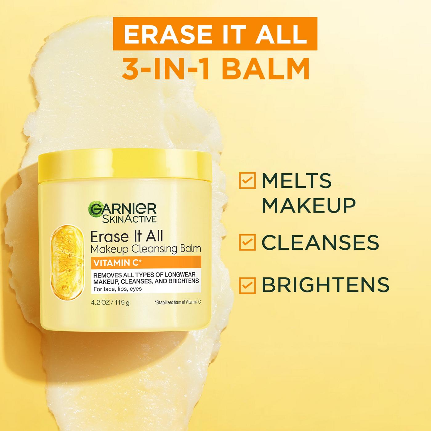 Garnier Skin Active Erase It All Make Up Cleansing Balm +Vitamin C; image 5 of 8