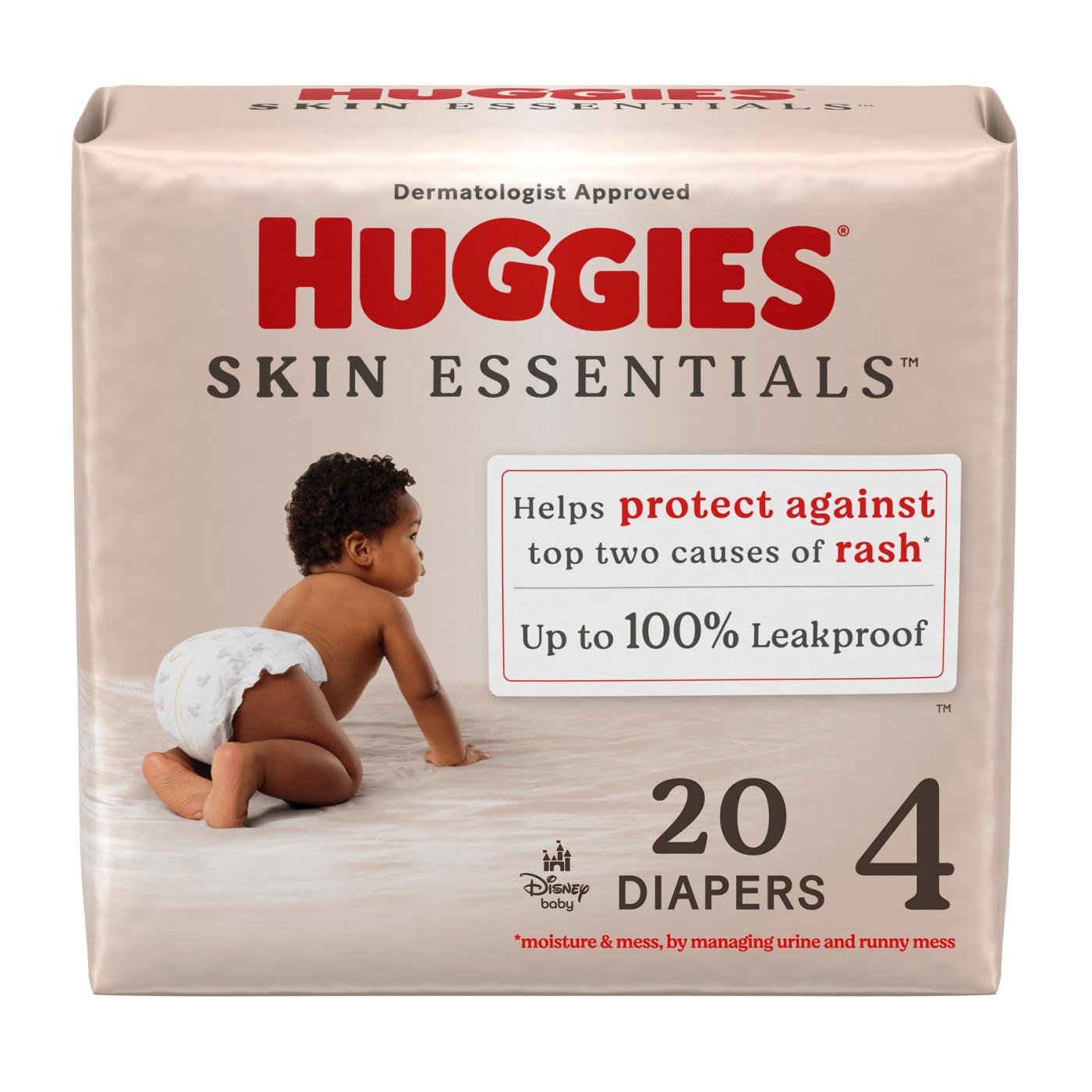 Huggies Skin Essentials Baby Diapers - Size 4; image 1 of 5
