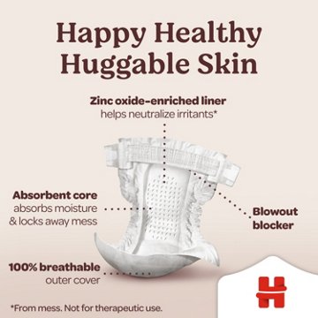 Huggies Skin Essentials Baby Diapers, Size 4 (22-37 lbs)