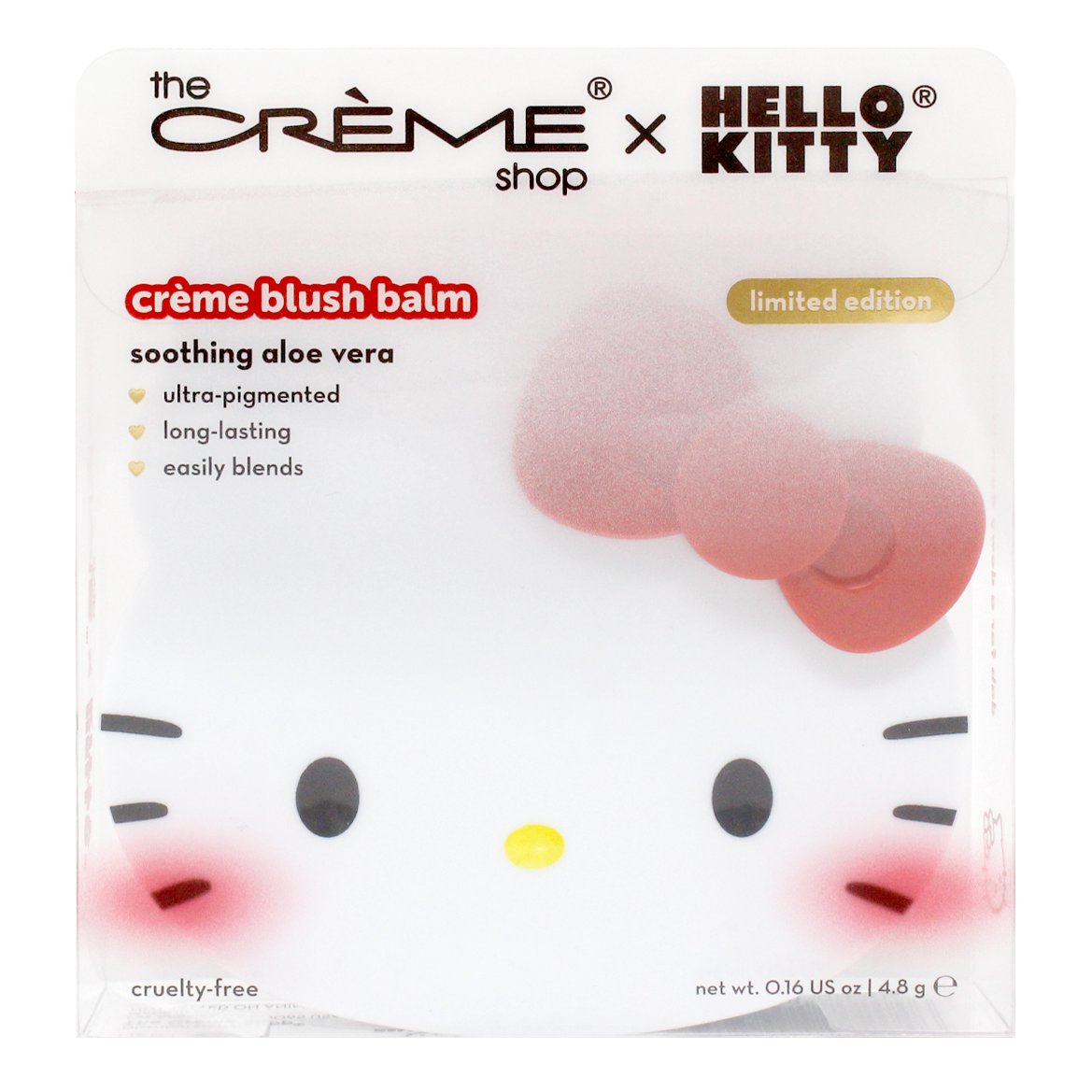 The Crème Shop Hello Kitty Creme Blush Balm - Berry Cute - Shop Blush 