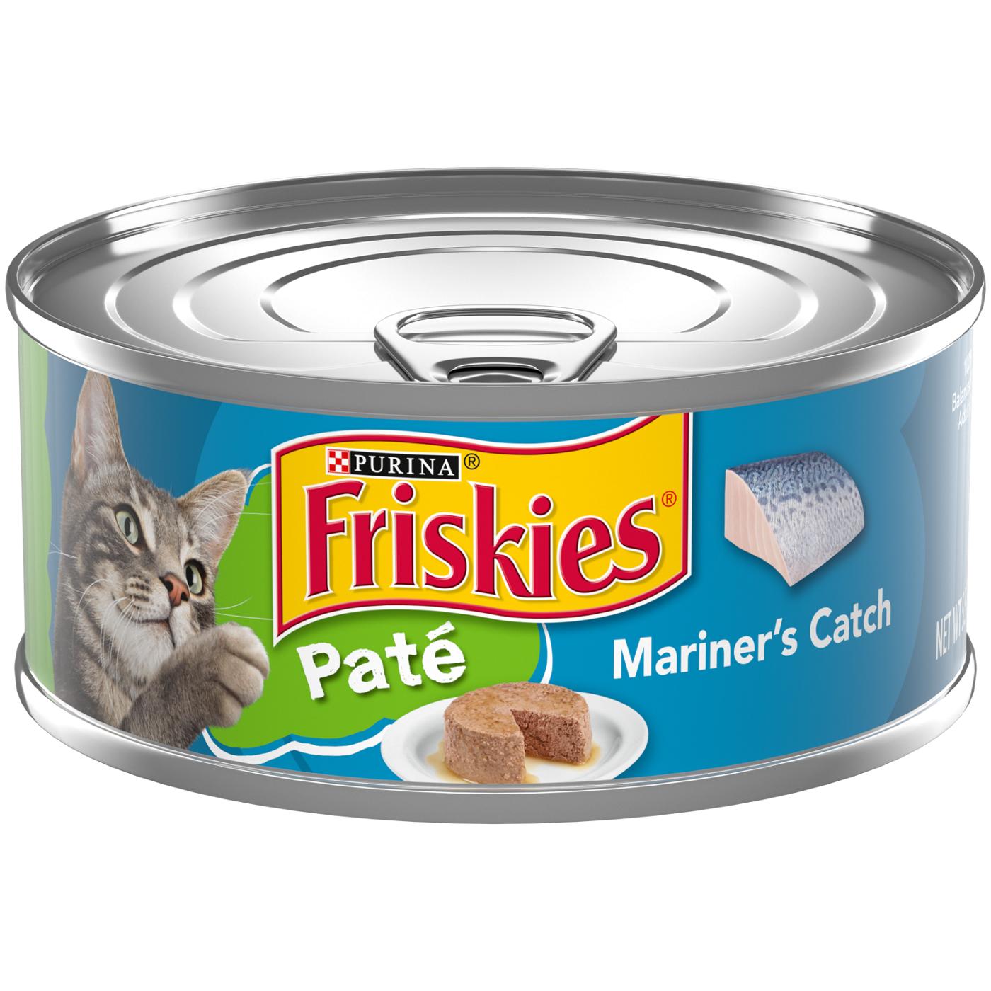 Friskies Wet Cat Food, Pate Mariner's Catch; image 1 of 7