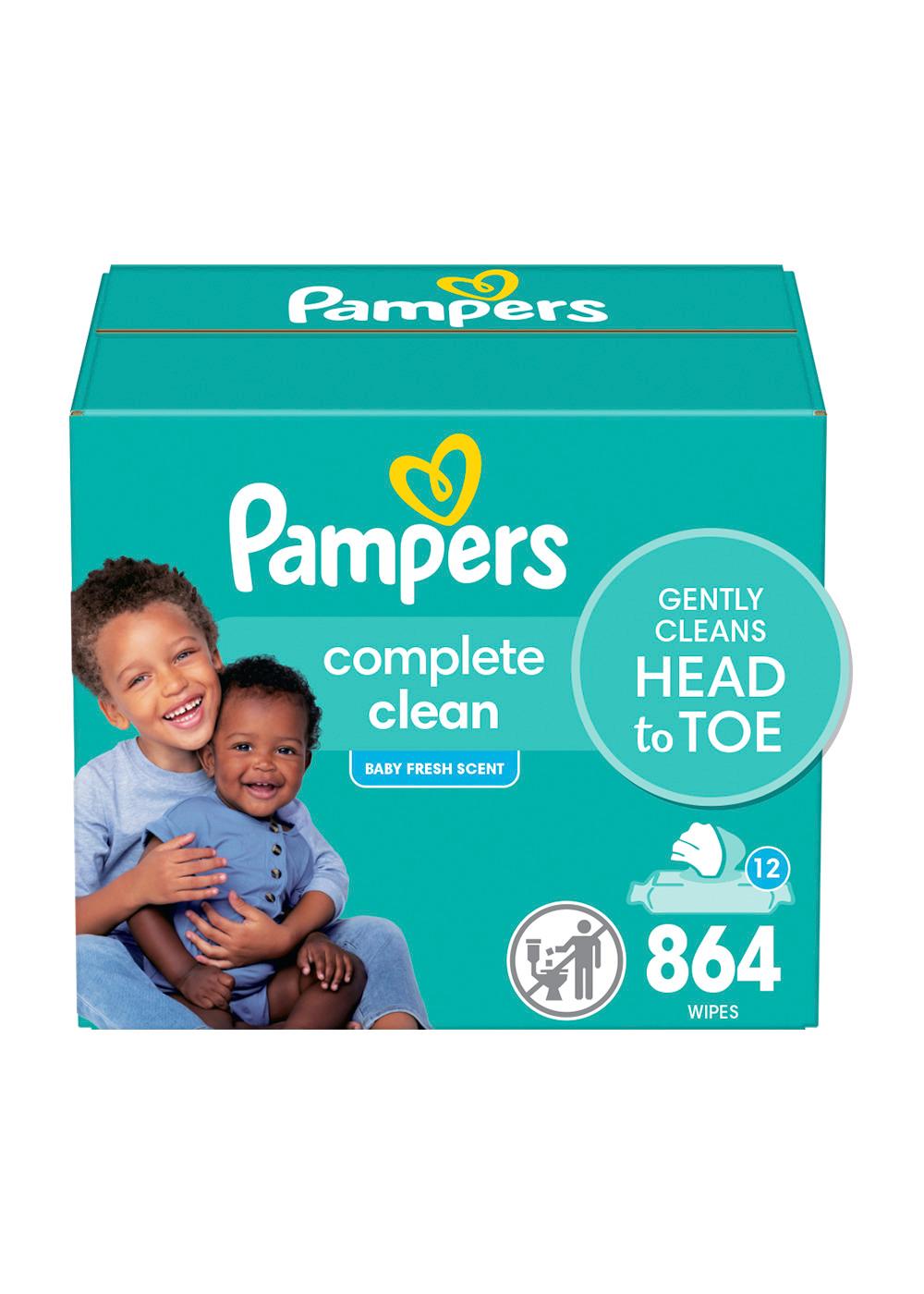 Pampers Baby Clean Baby Wipes - Fresh Scented  12 pk; image 1 of 10