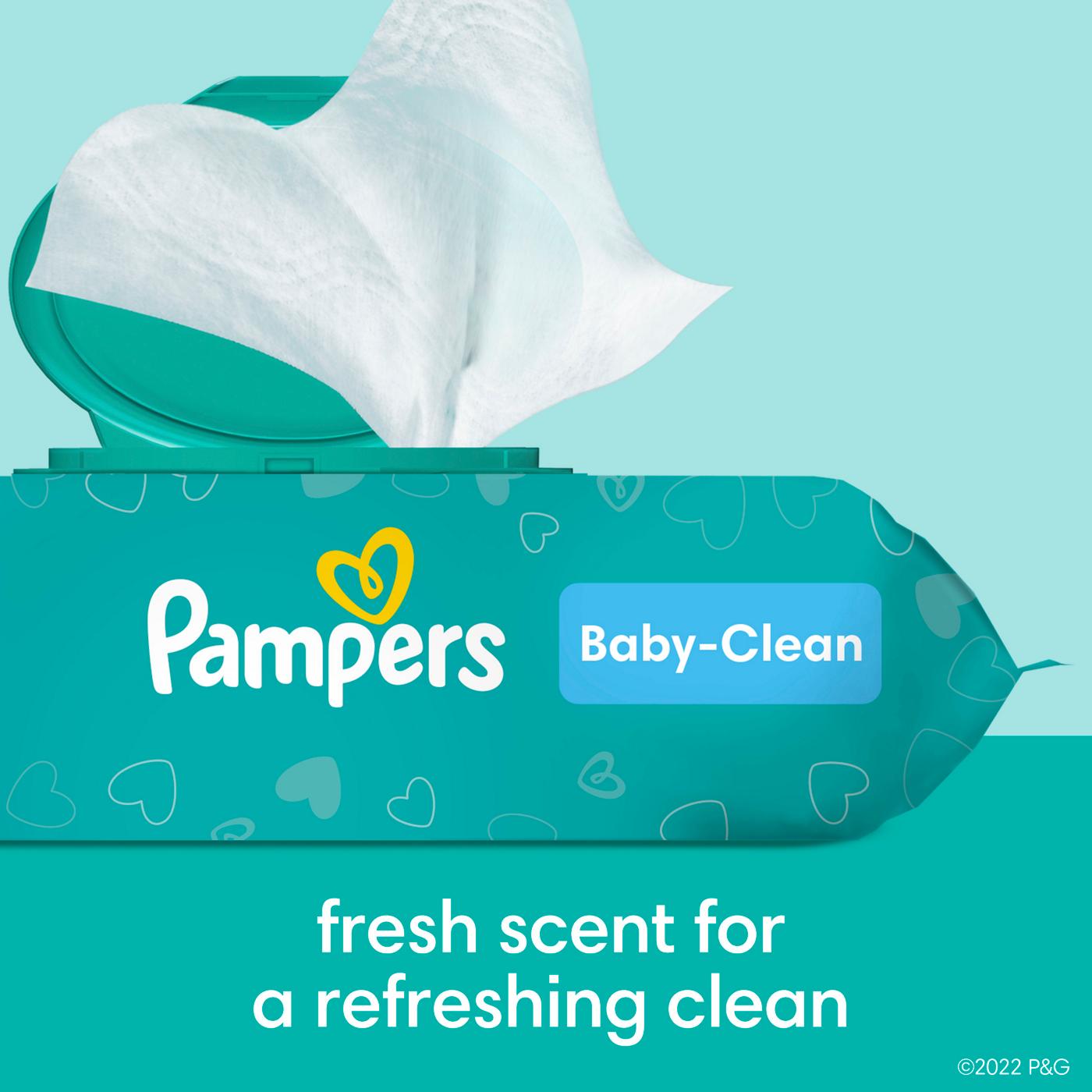Pampers Baby Clean Baby Wipes - Fresh Scented  12 pk; image 3 of 9