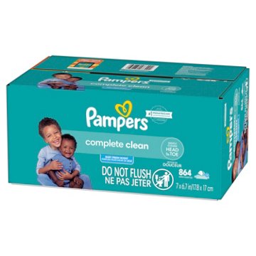 Pampers Baby Clean Baby Wipes - Fresh Scented  12 pk, 846 ct