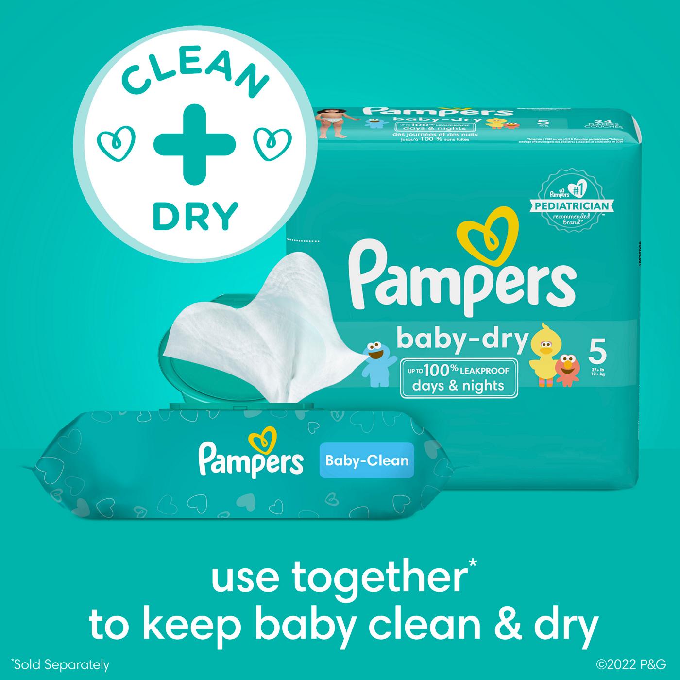 Pampers Baby Clean Baby Wipes - Fresh Scented  12 pk; image 5 of 9