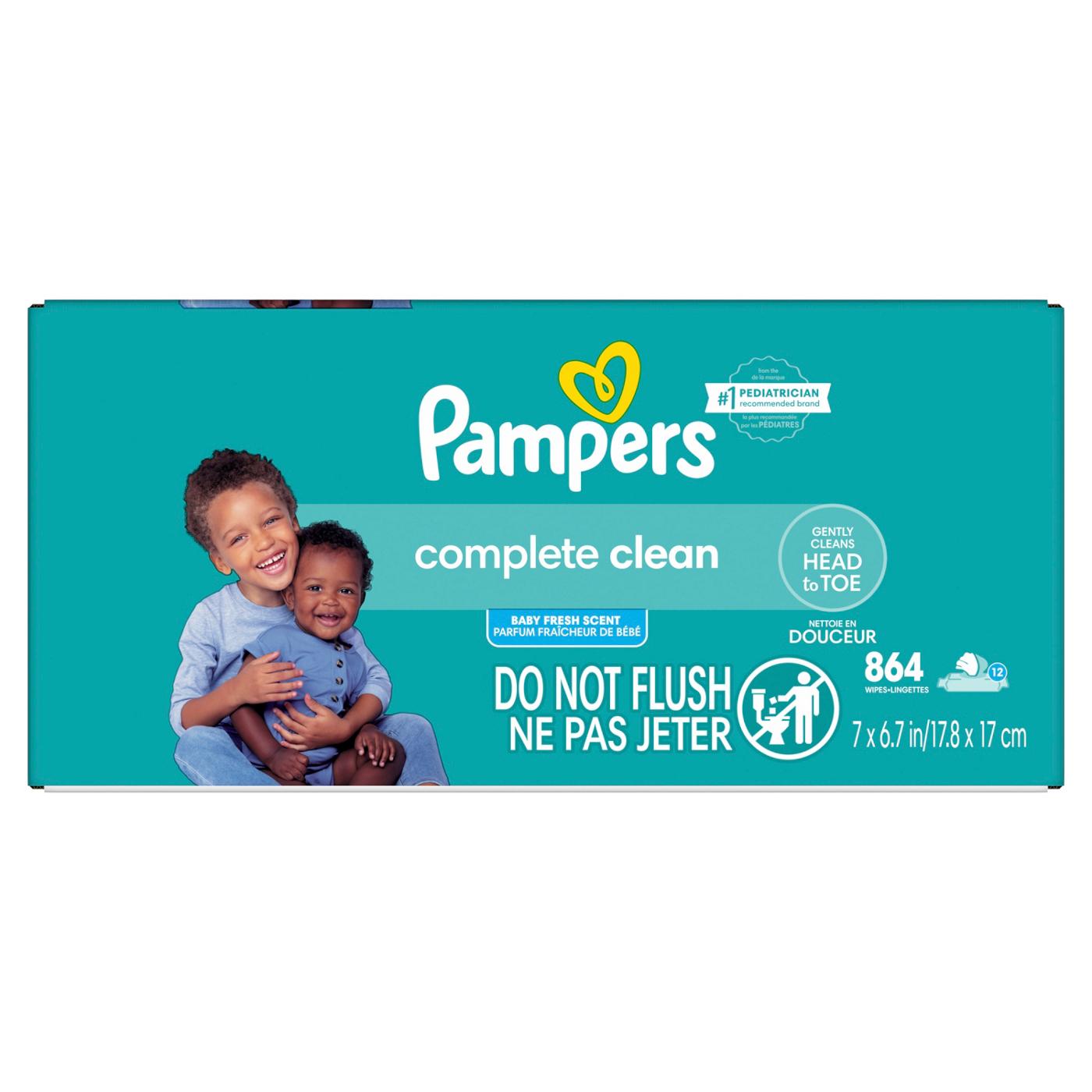Pampers Baby Clean Baby Wipes - Fresh Scented  12 pk; image 10 of 10