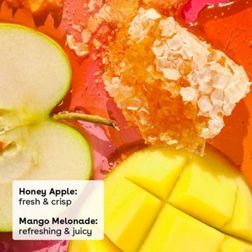 eos Natural Shea Lip Balm - Honey Apple & Mango Melonade, 2 pk