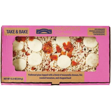 Hill Country Fare Flatbread Pizza - Margherita, 12.5 oz