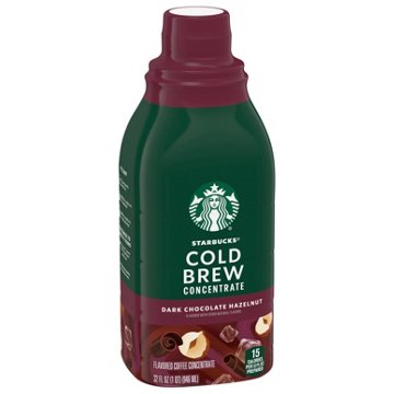 Starbucks Cold Brew Concentrate Dark Chocolate Hazelnut