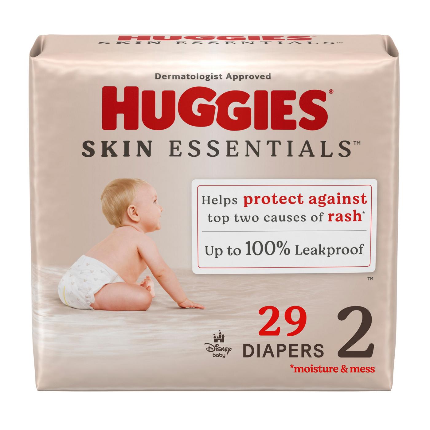 Huggies Skin Essentials Baby Diapers - Size 2; image 1 of 7