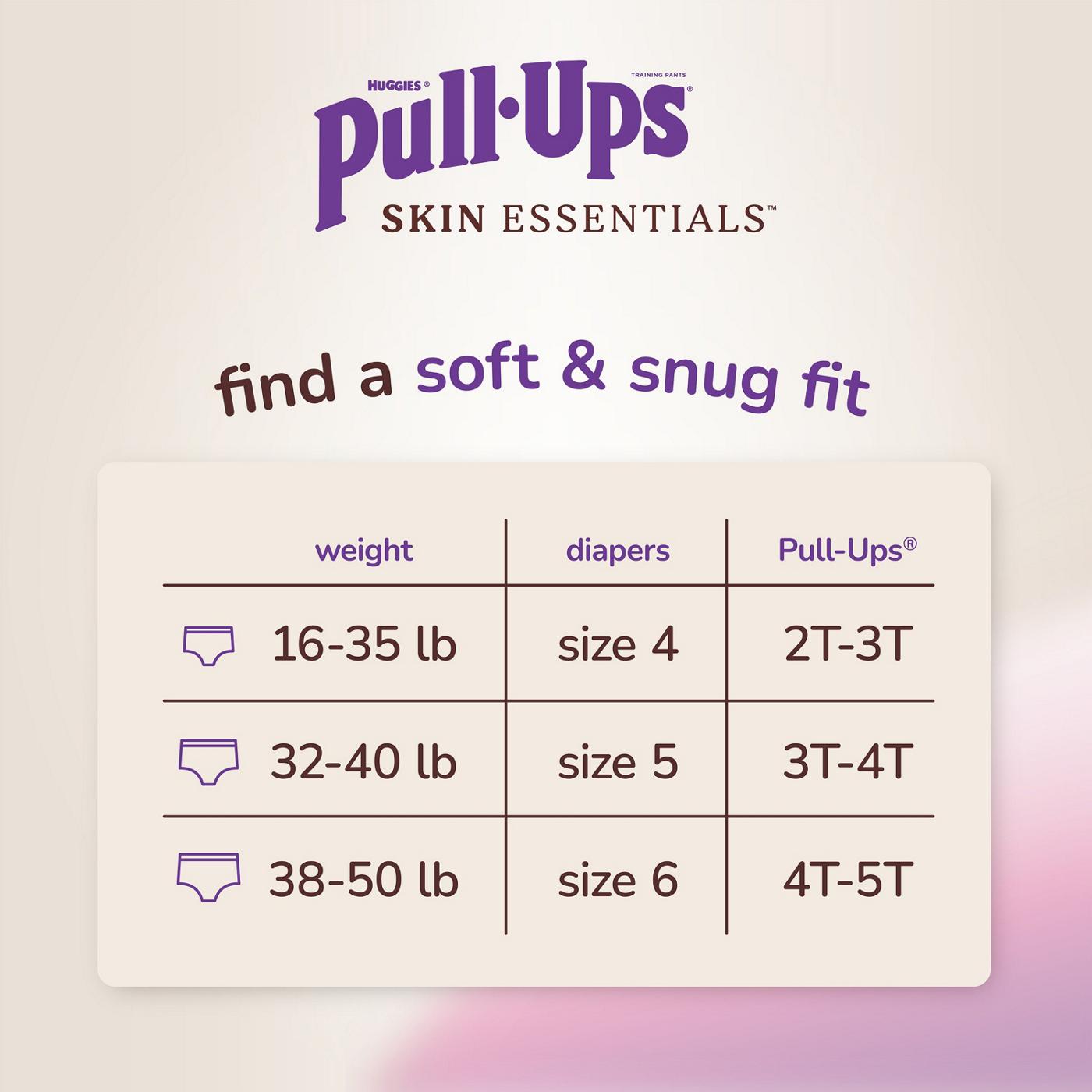 Pull-Ups Skin Essentials Girls' Training Pants - 2T-3T; image 8 of 8