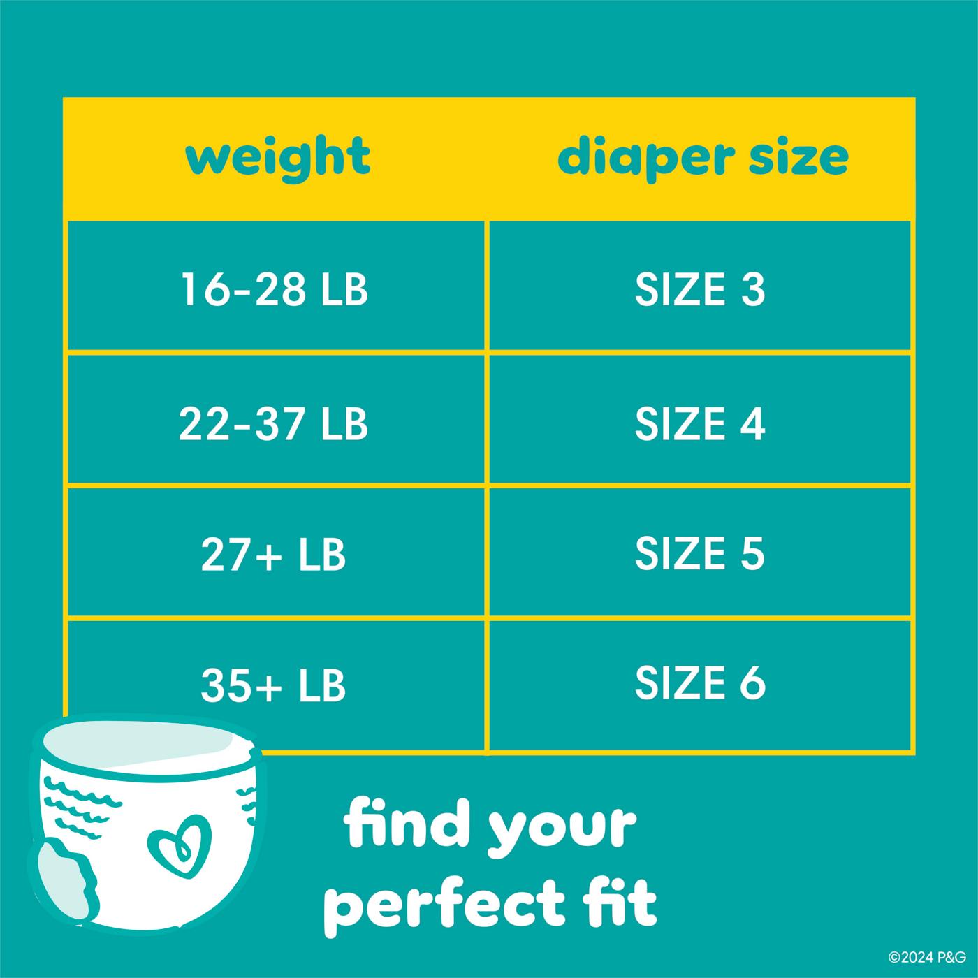 Pampers Swaddlers 360 Degrees Pull On Diaper - Size 6; image 7 of 10