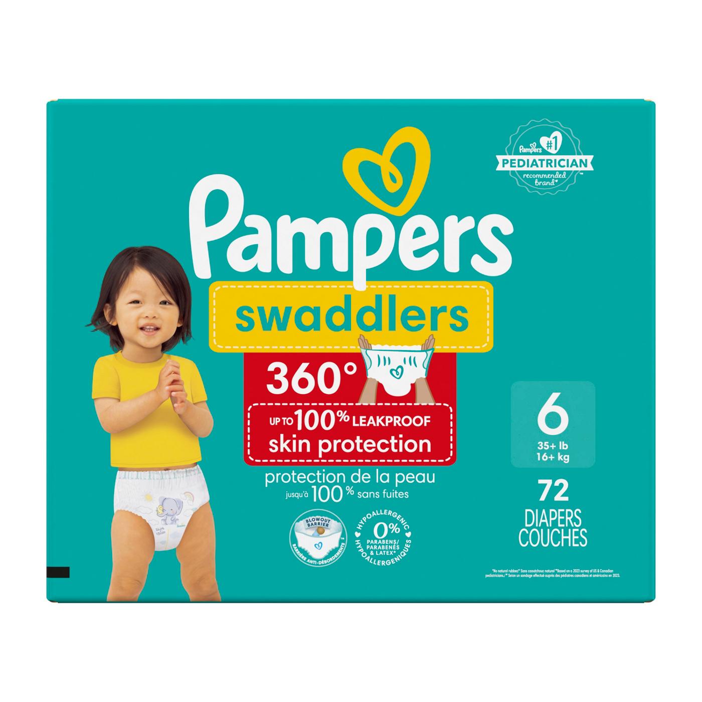 Pampers Swaddlers 360 Degrees Pull On Diaper - Size 6; image 8 of 10