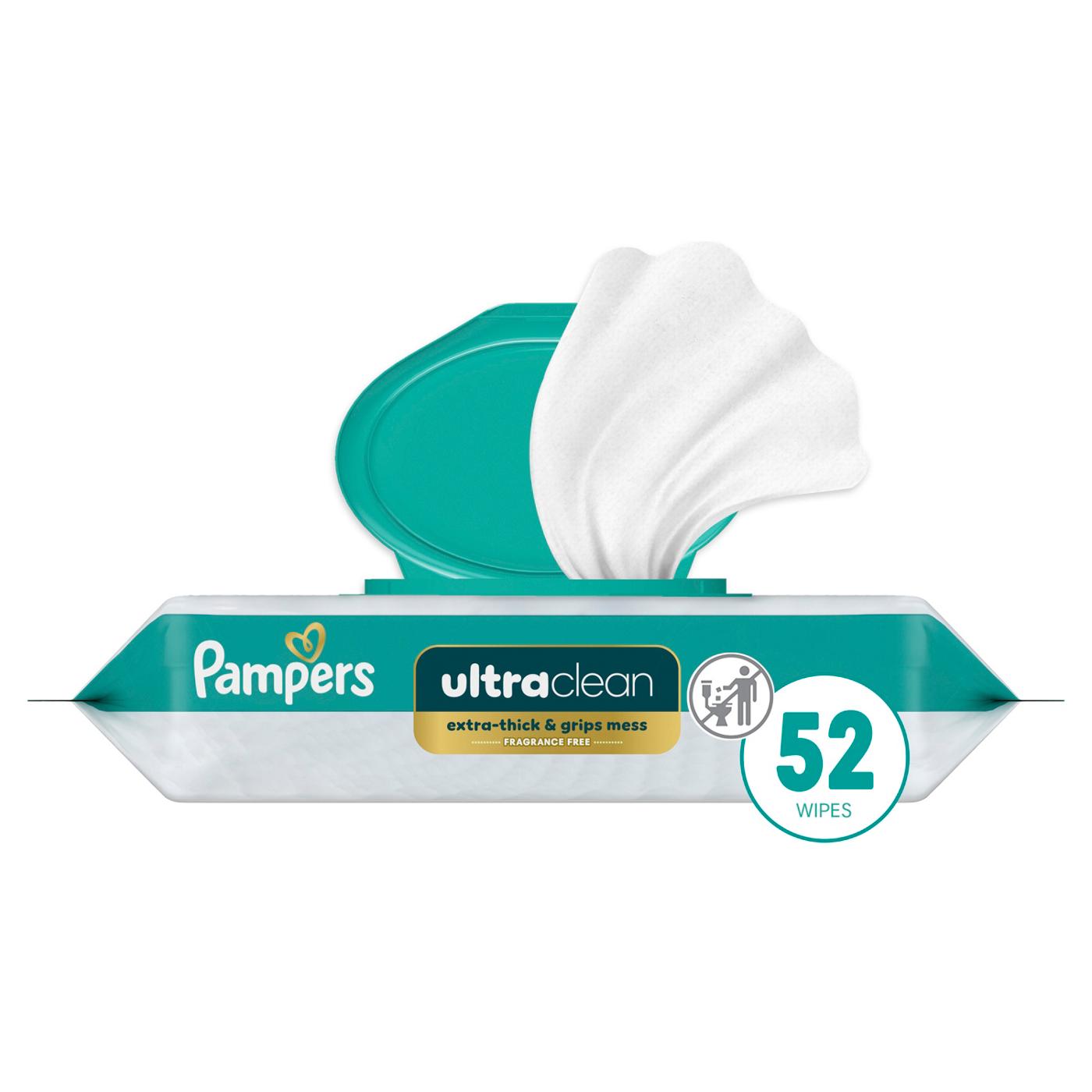 Pampers Free & Gentle Plant Based Baby Wipes; image 1 of 10