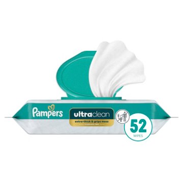 Pampers Free & Gentle Plant Based Baby Wipes