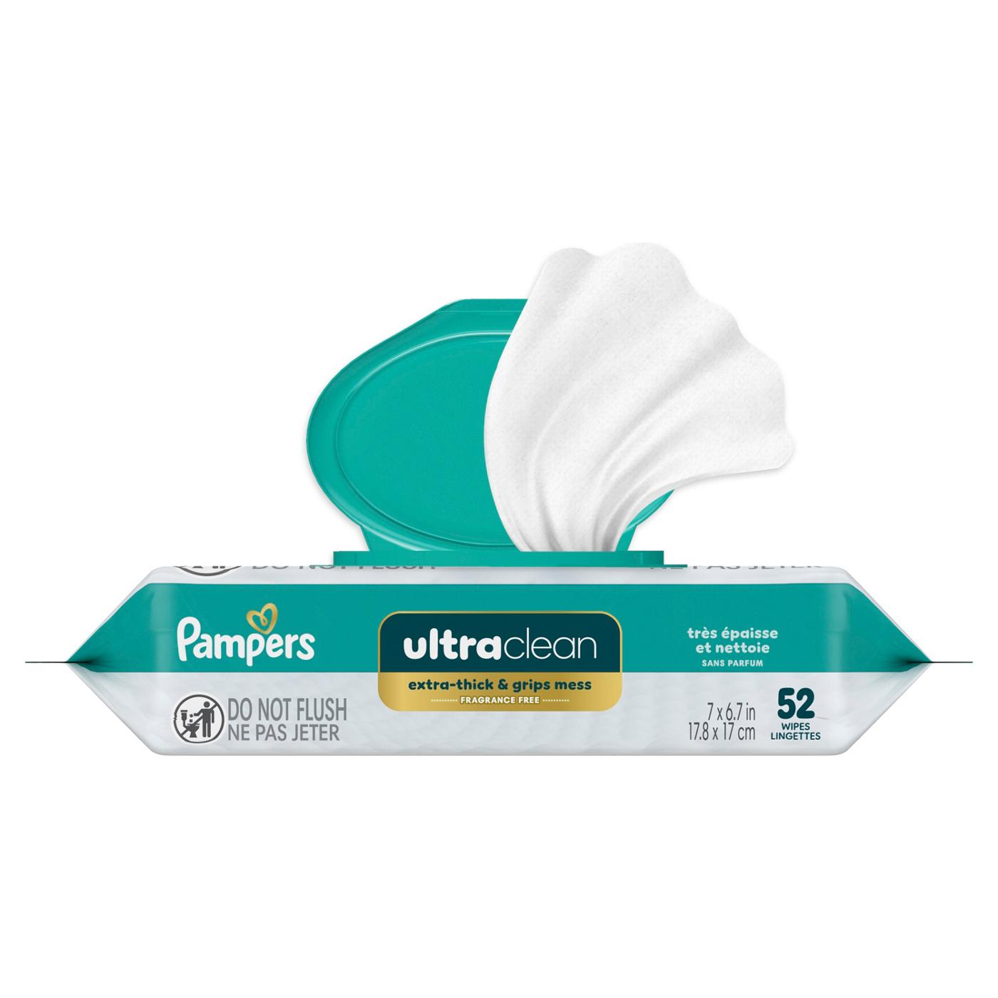 Pampers Free & Gentle Plant Based Baby Wipes; image 10 of 10