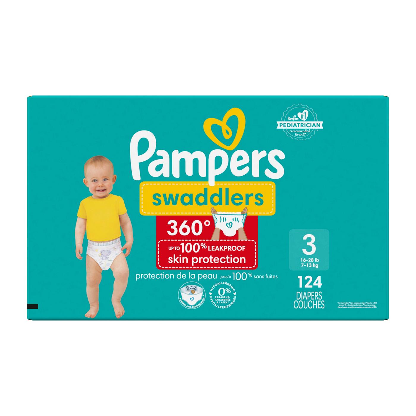 Pampers Swaddlers 360 Diapers - Size 3; image 9 of 10