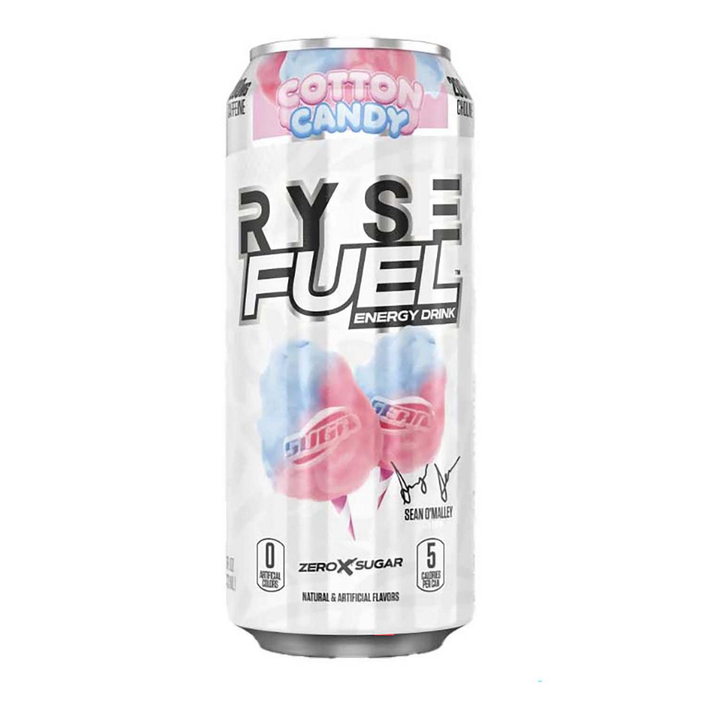 Ryse Fuel Zero Sugar Energy Drink - Cotton Candy; image 1 of 3