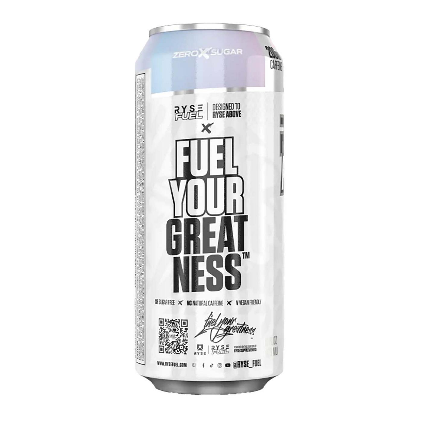 Ryse Fuel Zero Sugar Energy Drink - Cotton Candy; image 3 of 3