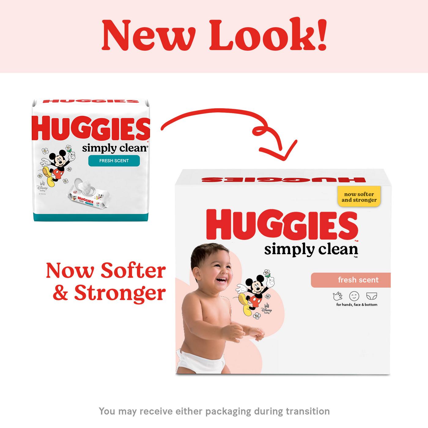 Huggies Simply Clean Baby Wipes - Fresh Scent, 11 pk; image 2 of 9