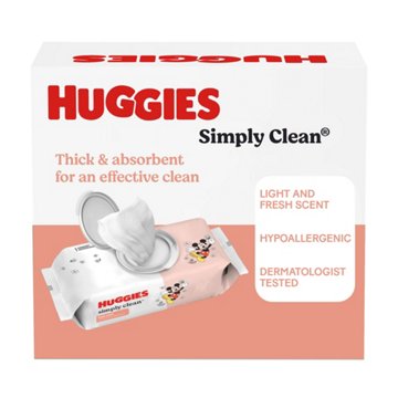 Huggies Simply Clean Baby Wipes - Fresh Scent, 11 pk