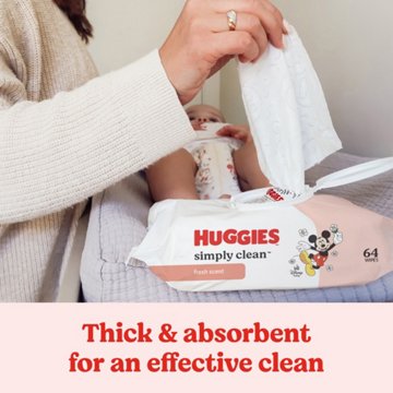 Huggies Simply Clean Baby Wipes - Fresh Scent, 11 pk