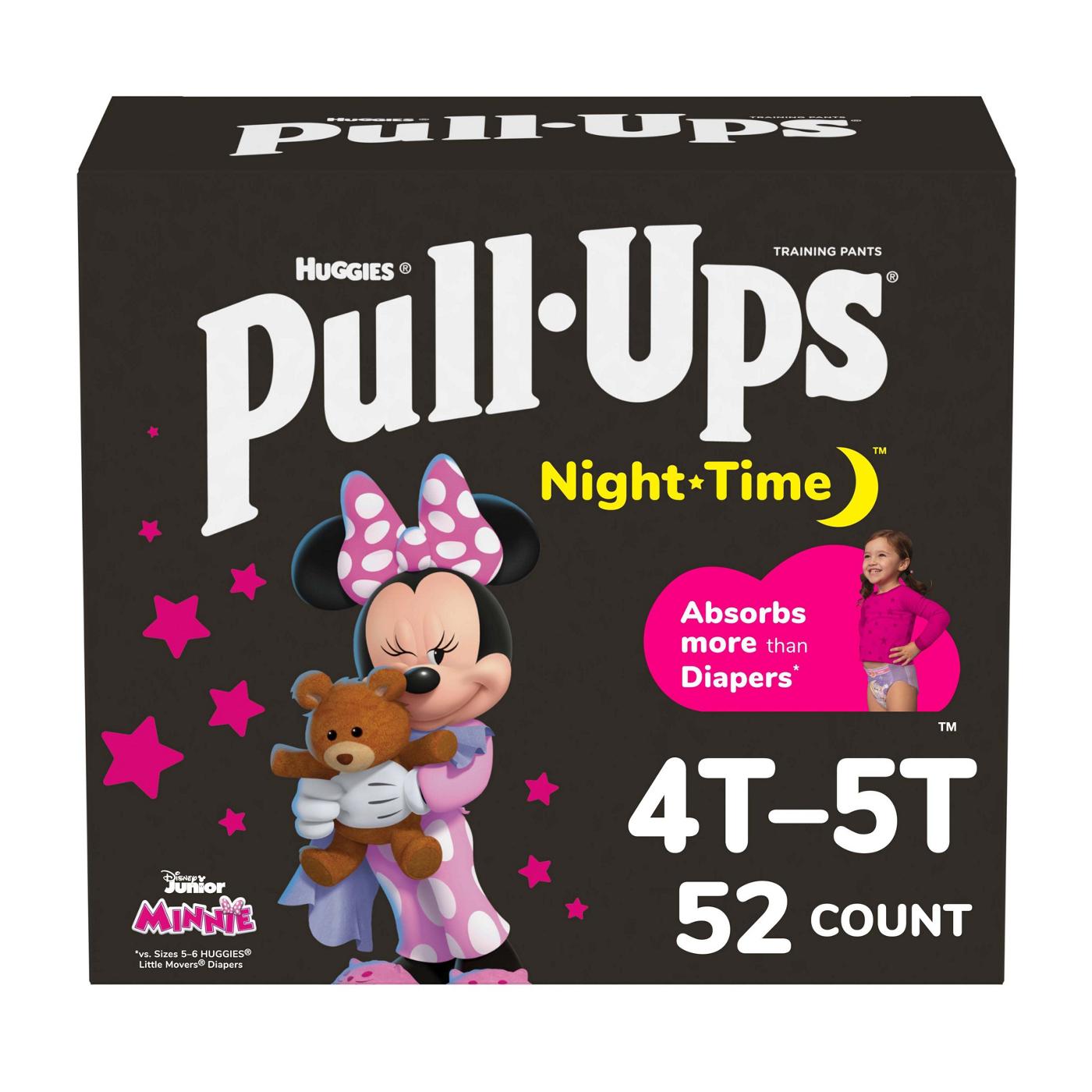 Pull-Ups Girls' Night-Time Potty Training Pants - 4T-5T; image 1 of 8