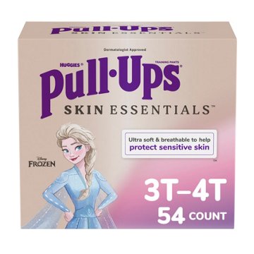 Pull-Ups Girls' Skin Essentials Training Pants - 3T-4T, 54 ct