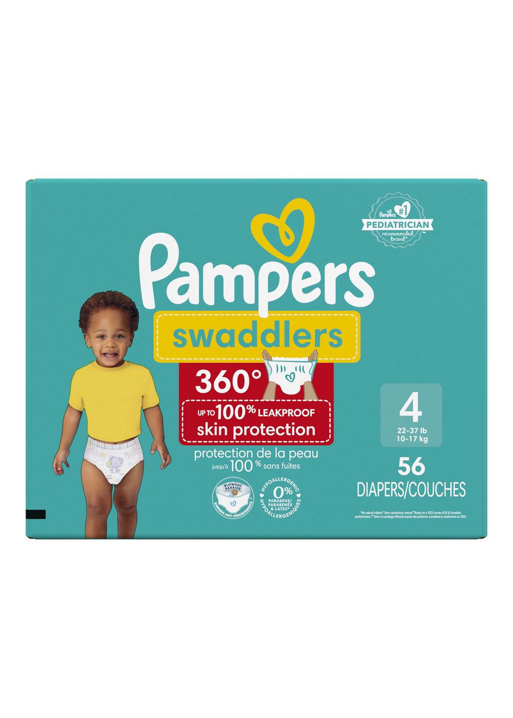Pampers Swaddlers 360 Diapers - Size 4; image 1 of 3