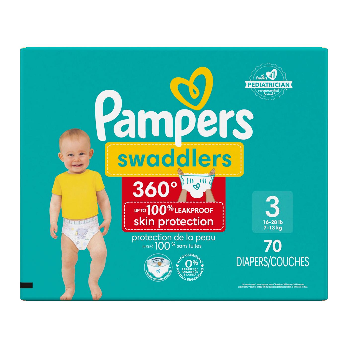 Pampers Swaddlers 360 Diapers - Size 3; image 9 of 10