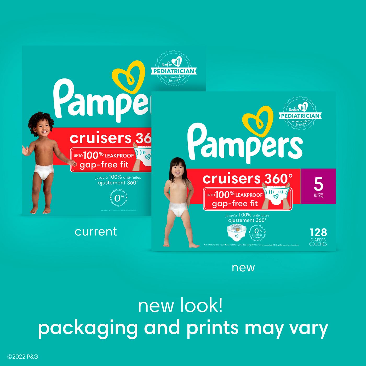 Pampers Cruisers 360 Diapers - Size 3; image 3 of 10