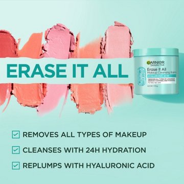 Garnier Skin Active Erase It All Make Up Cleansing Balm +Hyaluronic Acid