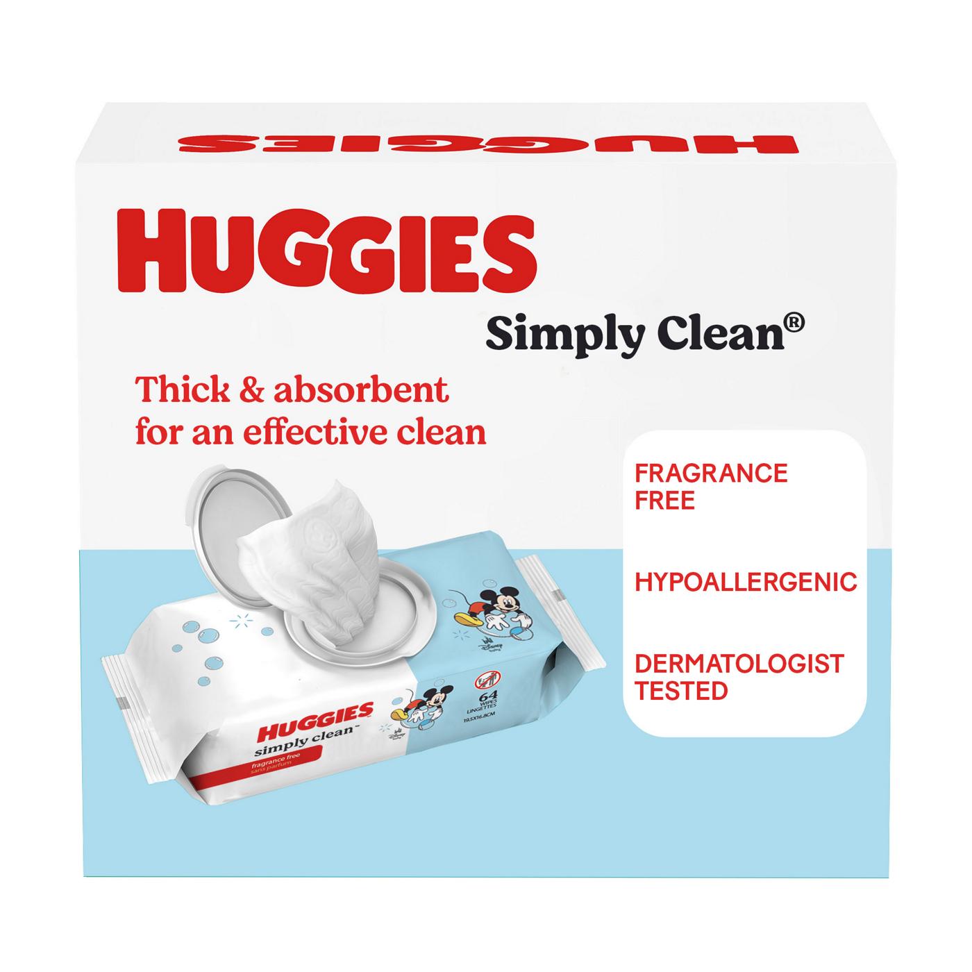 Huggies Simply Clean Baby Wipes - Unscented, 6 pk; image 2 of 9