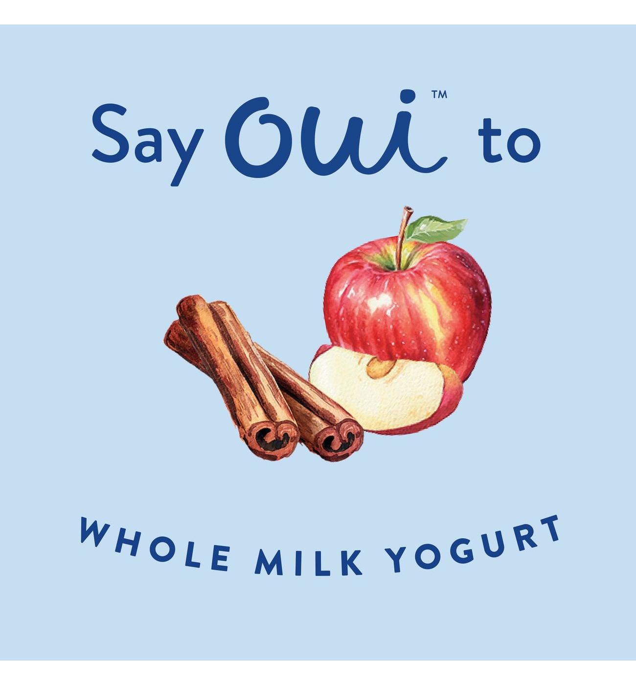 Yoplait Oui Cinnamon Apple French Style Yogurt; image 3 of 6
