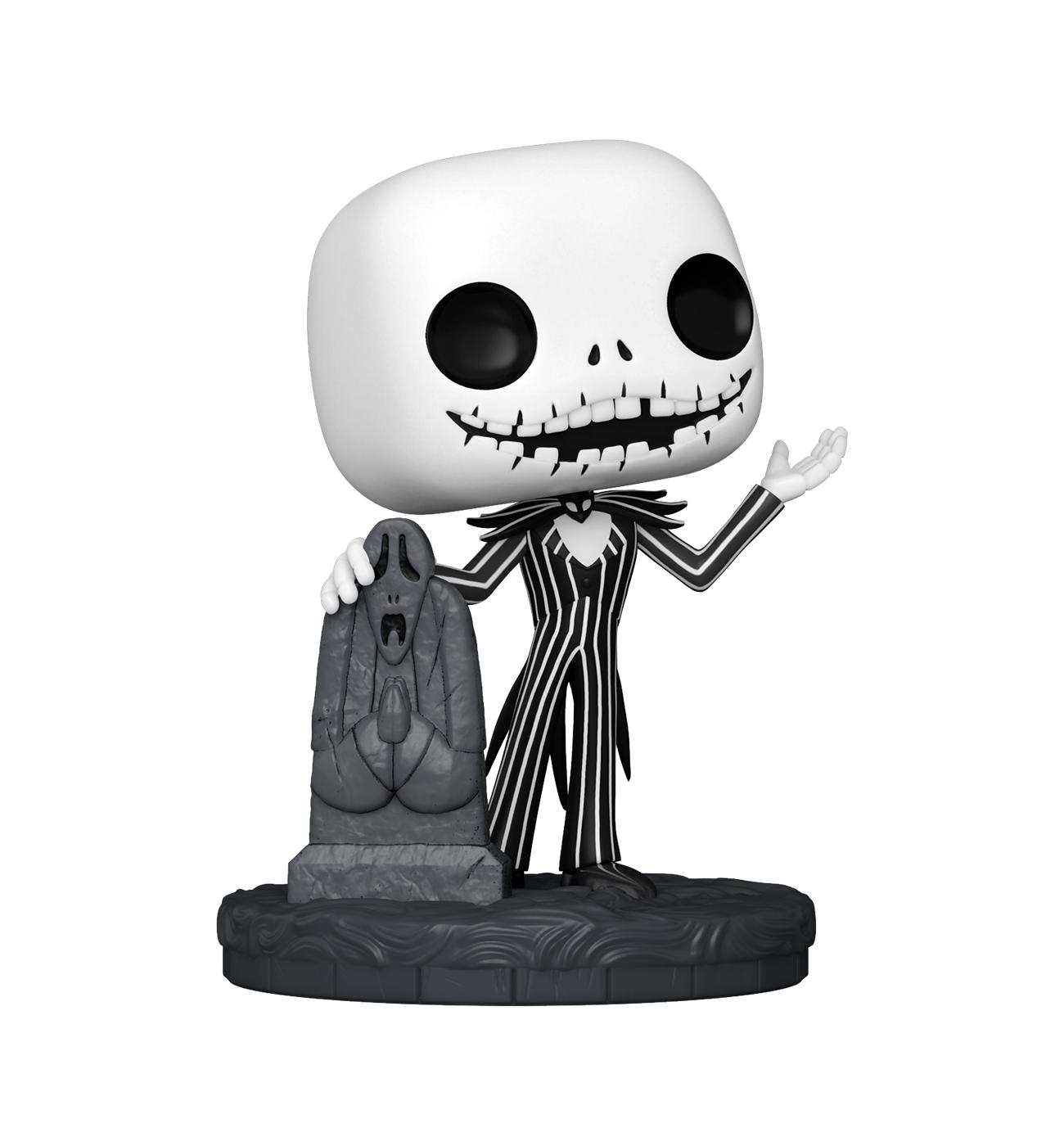 Funko Pop! Disney Jack Skellington with Gravestone Vinyl Figure; image 1 of 2