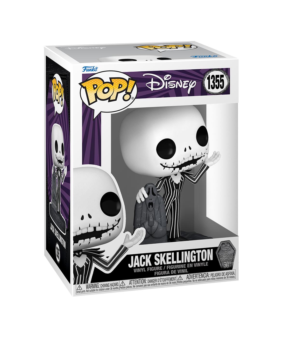 Funko Pop! Disney Jack Skellington with Gravestone Vinyl Figure; image 2 of 2