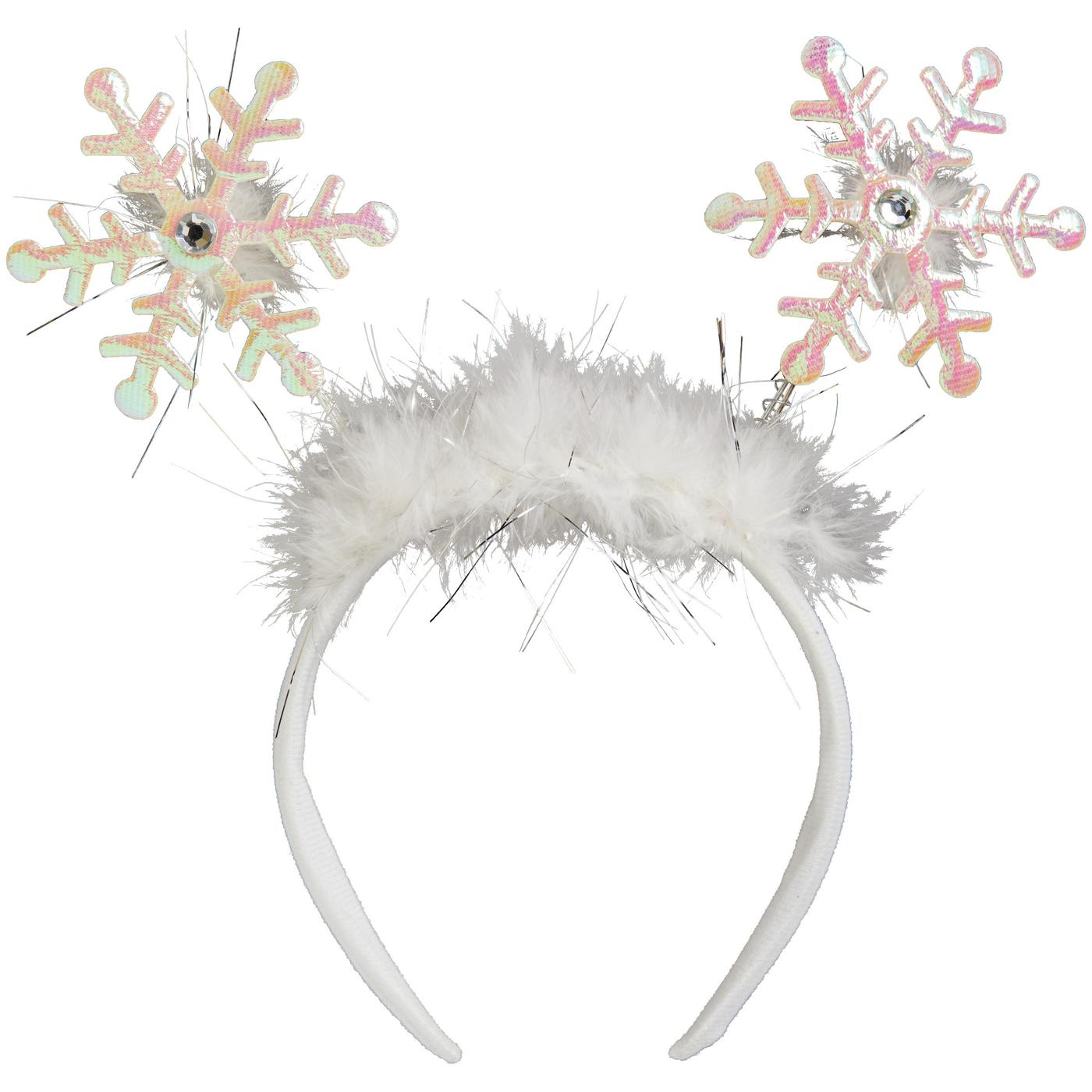 Destination Holiday Light Up Snowflake Christmas Headband; image 1 of 2