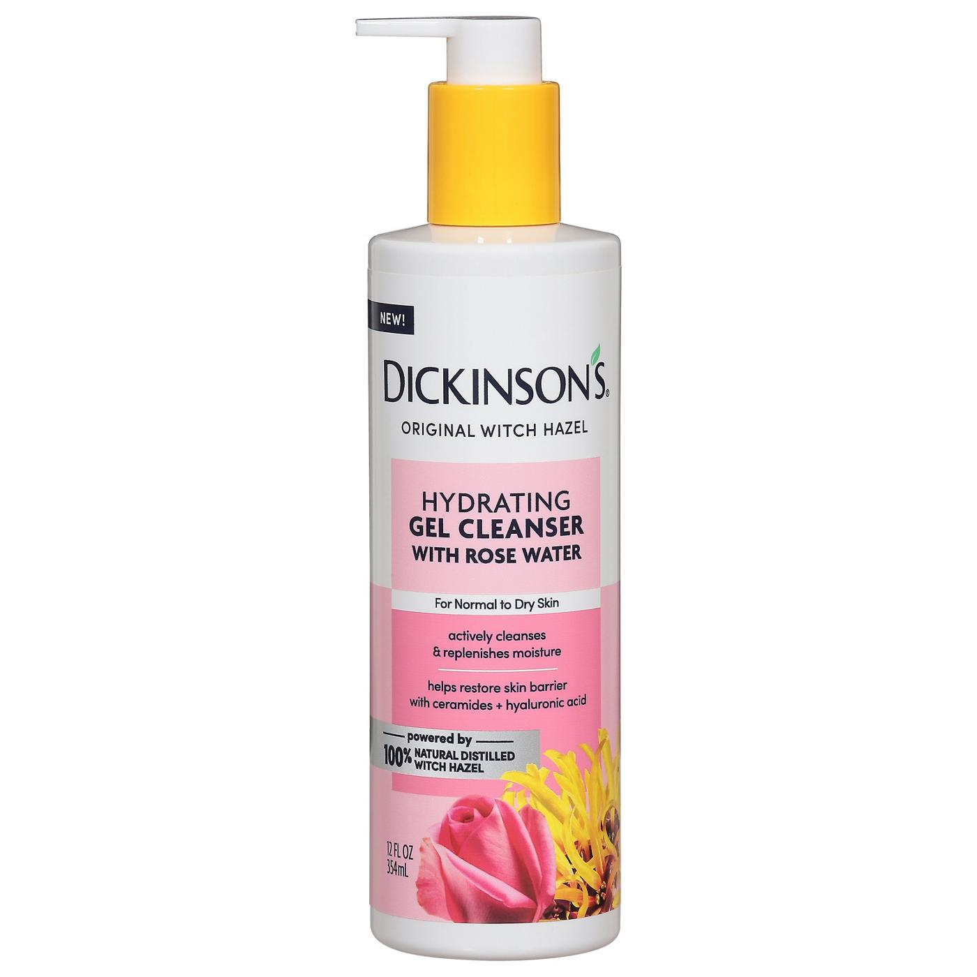 Dickinson's Hydrating Gel Cleanser with Rose Water; image 1 of 3