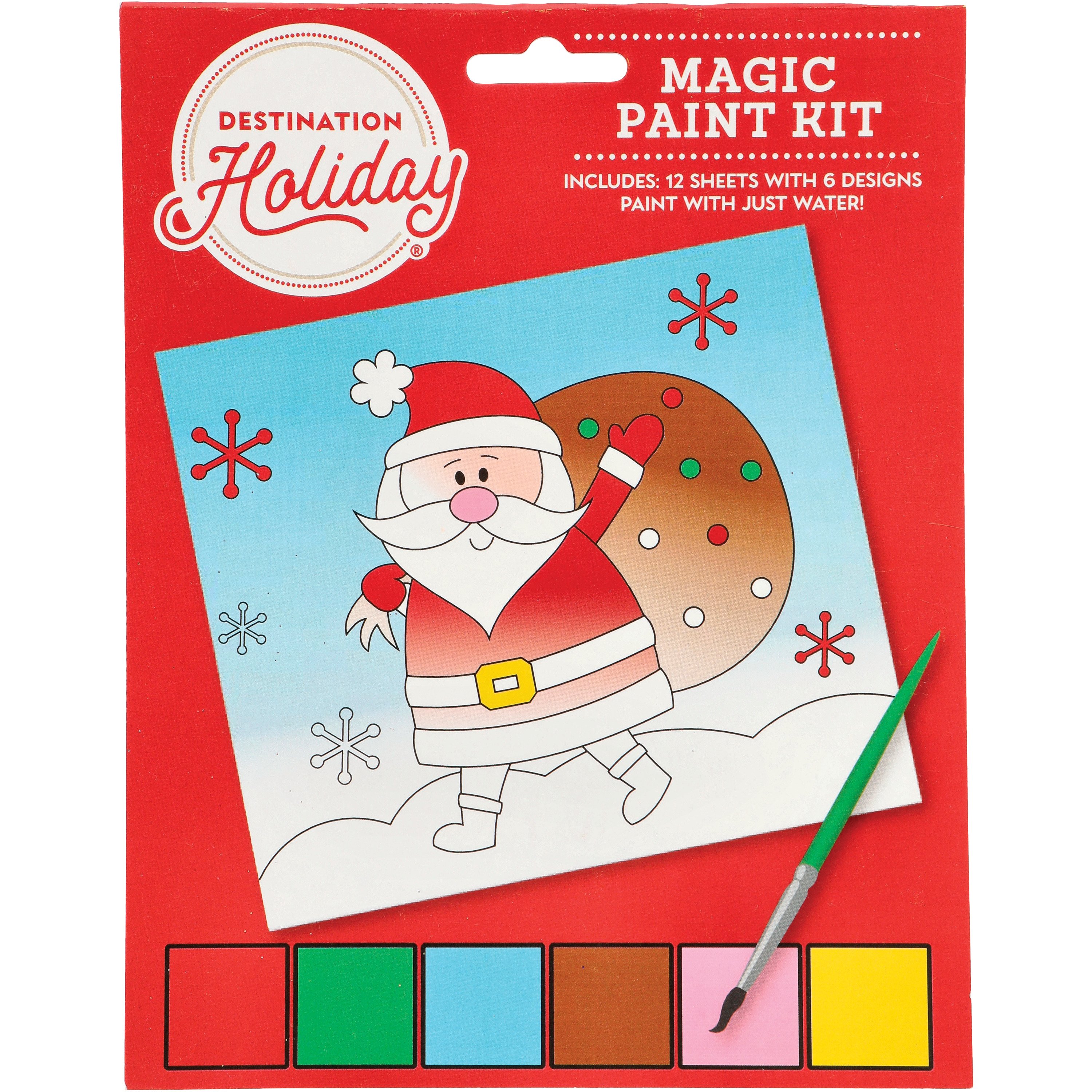 Destination Holiday Magic Paint Kit Posters Shop Favors at HEB
