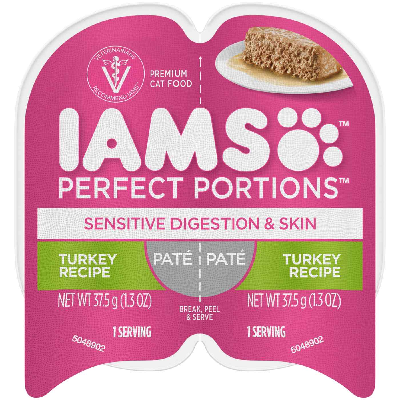 IAMS Perfect Portions Pate Turkey Recipe Wet Cat Food; image 1 of 2