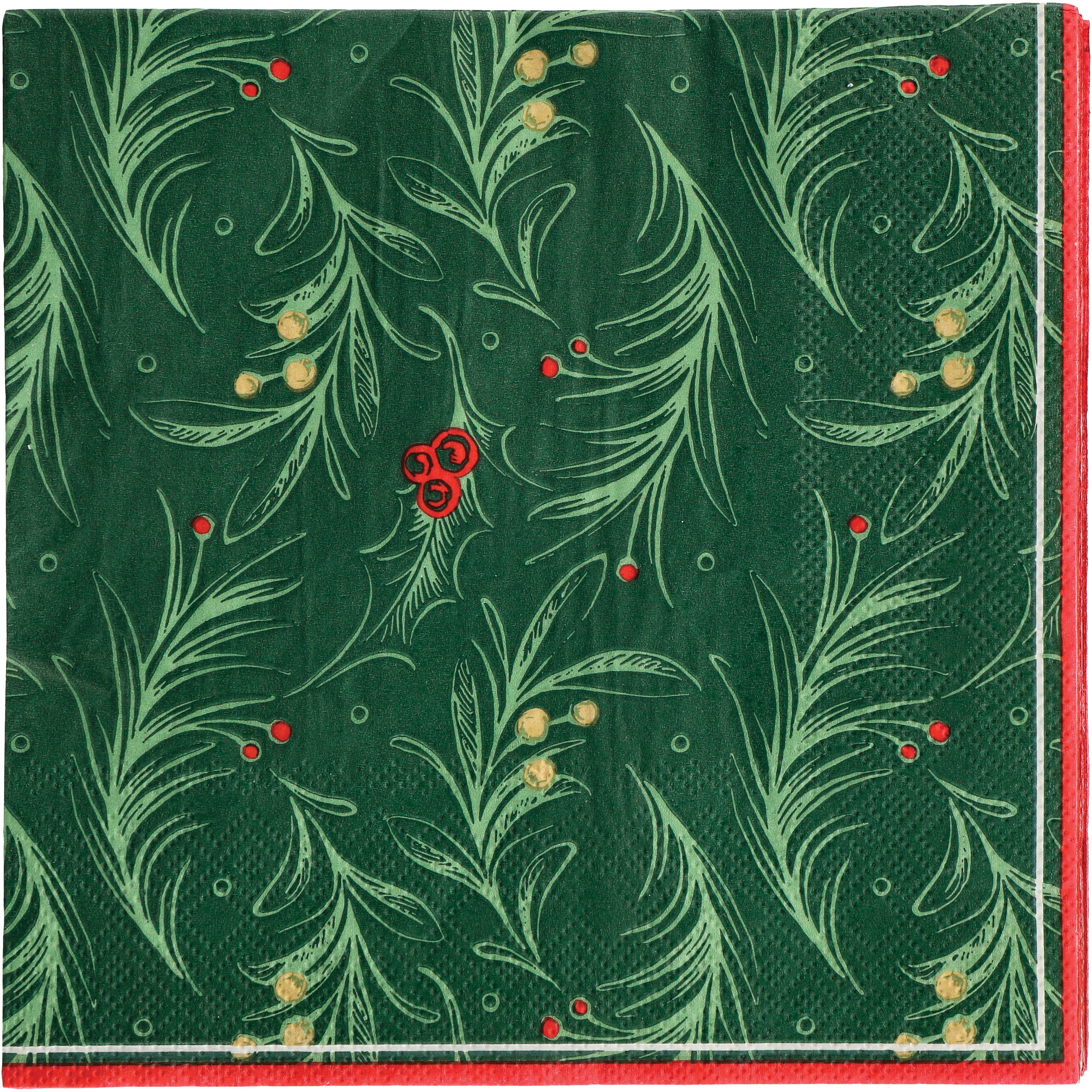Destination Holiday Christmas Holly Dinner Napkins Shop Napkins
