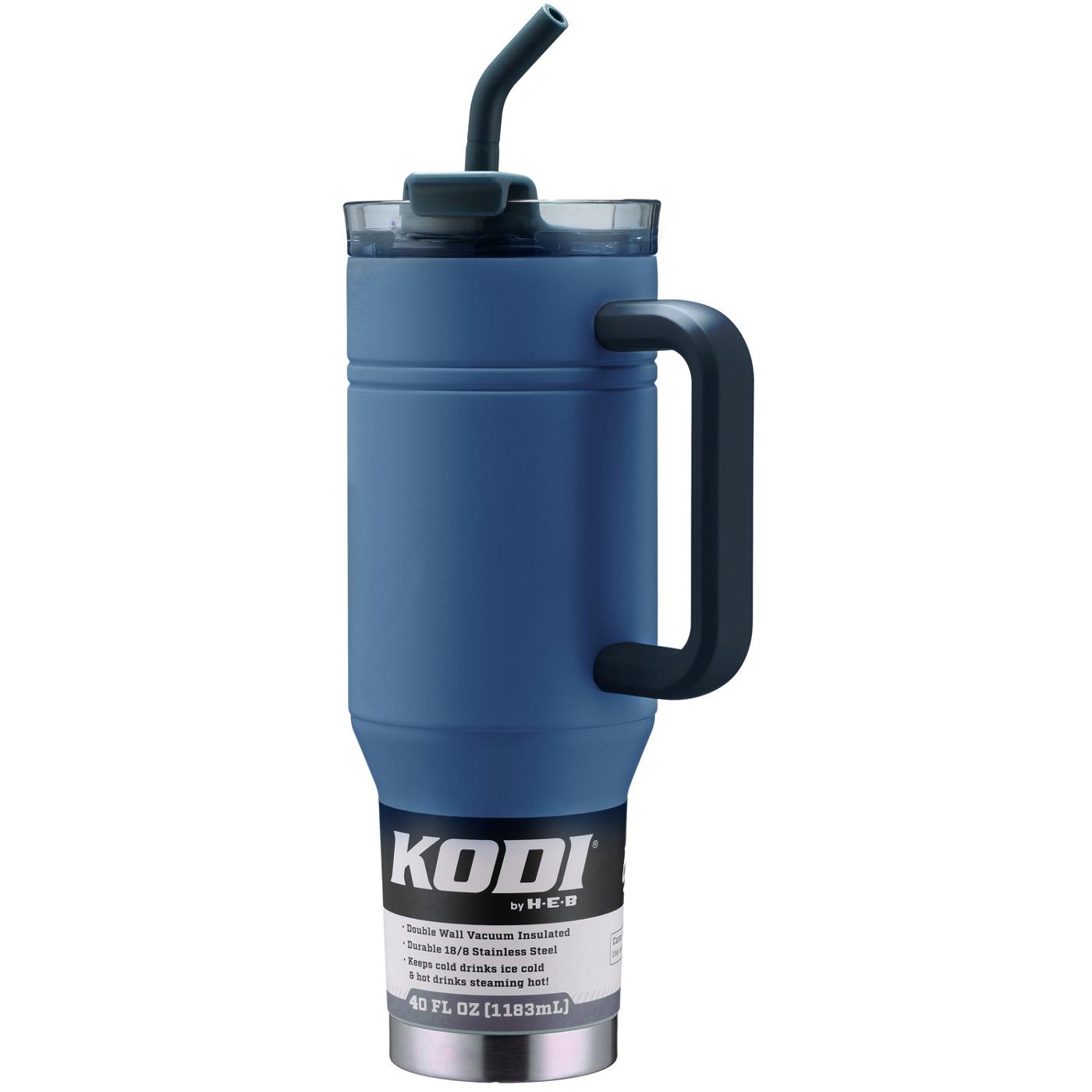 KODI by H-E-B Tumbler with Handle - Azul; image 1 of 4