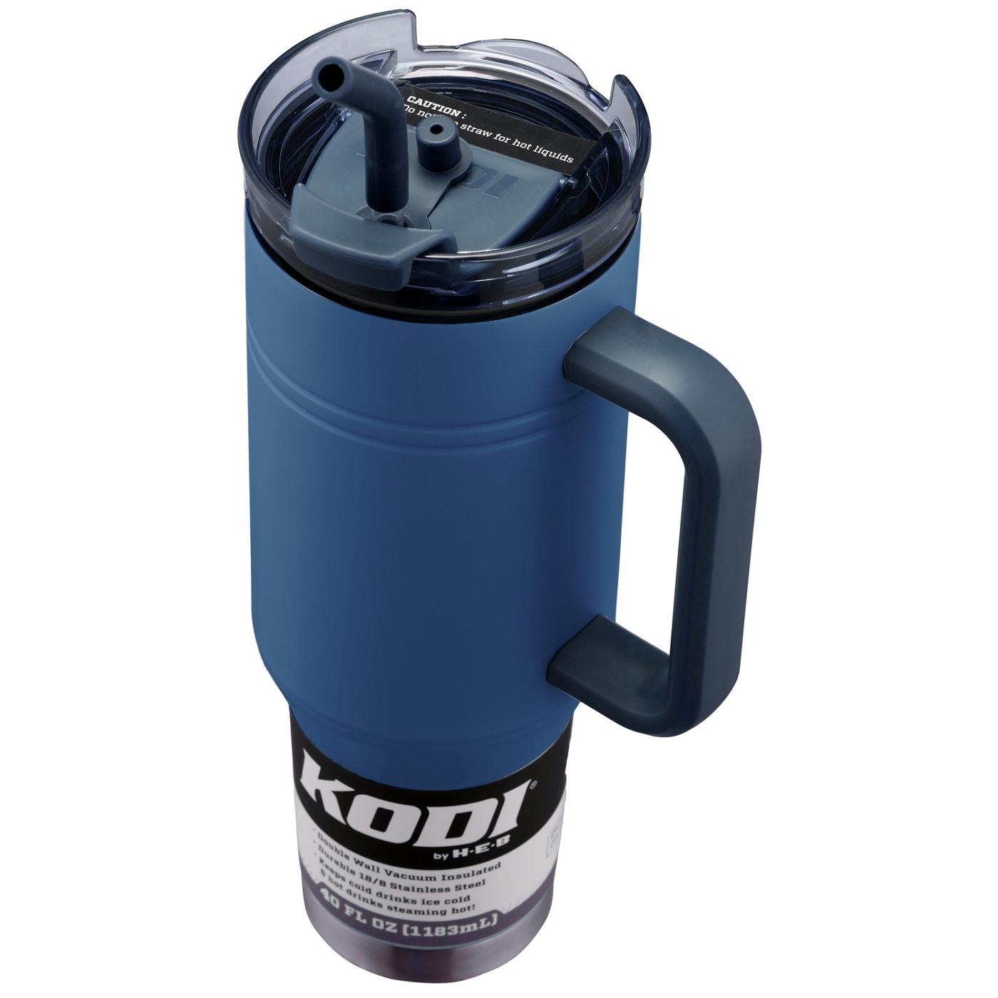 KODI by H-E-B Tumbler with Handle - Azul; image 2 of 4