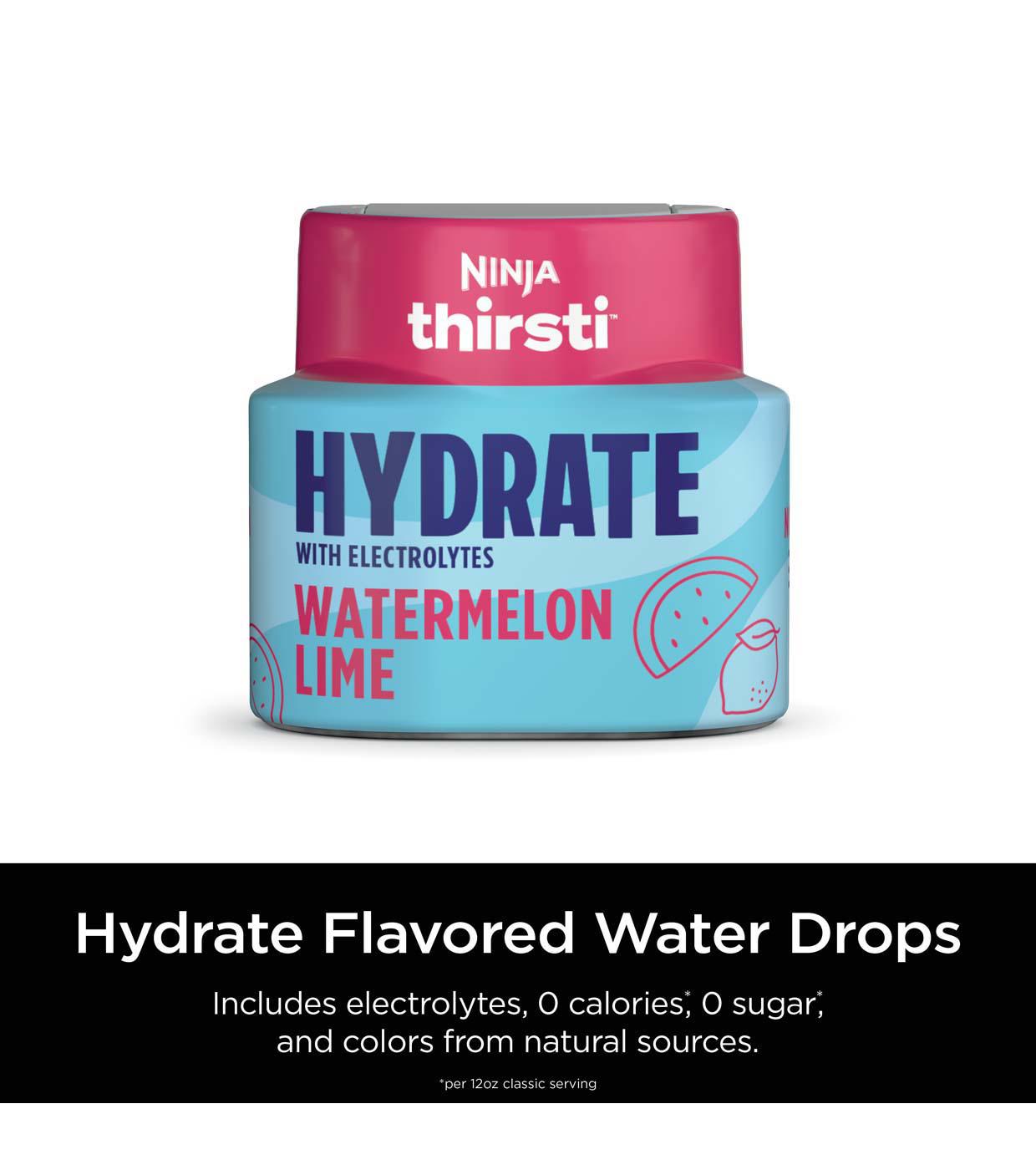 Ninja Thirsti Hydrate Flavored Water Drops - Watermelon Lime; image 3 of 6